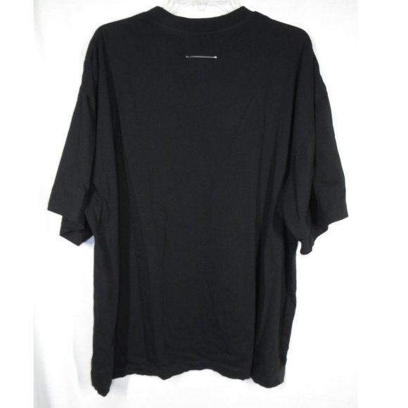 Maison Margiela MM6 French Fries Black Oversized Tee Men's Size Small - Picture 10 of 11